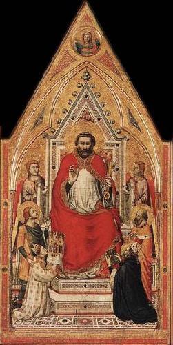 GIOTTO di Bondone St Peter Enthroned Germany oil painting art